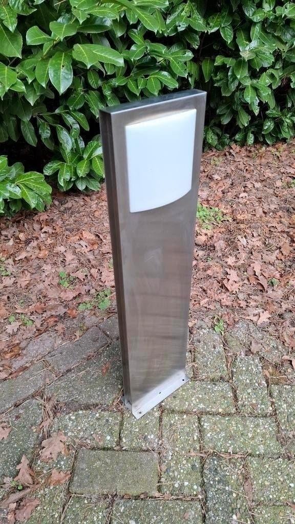Buitenlamp rvs, Ophalen, Gebruikt, Minder dan 50 watt, Staande lamp
