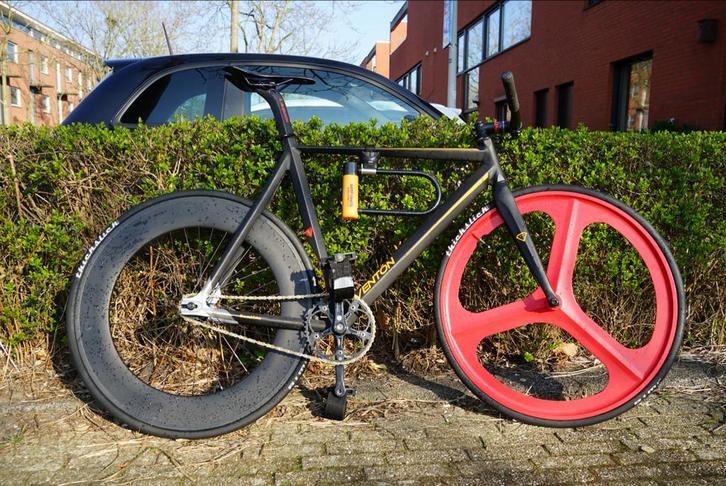 Aventon Fixed Gear, Fietsen en Brommers, Fietsen | Racefietsen, Zo goed als nieuw, Heren, Overige merken, Minder dan 10 versnellingen