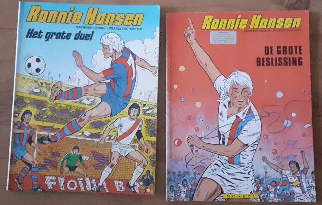 Ronnie Hansen, Raymond Reding, Meerdere stripboeken, Ophalen, Gelezen