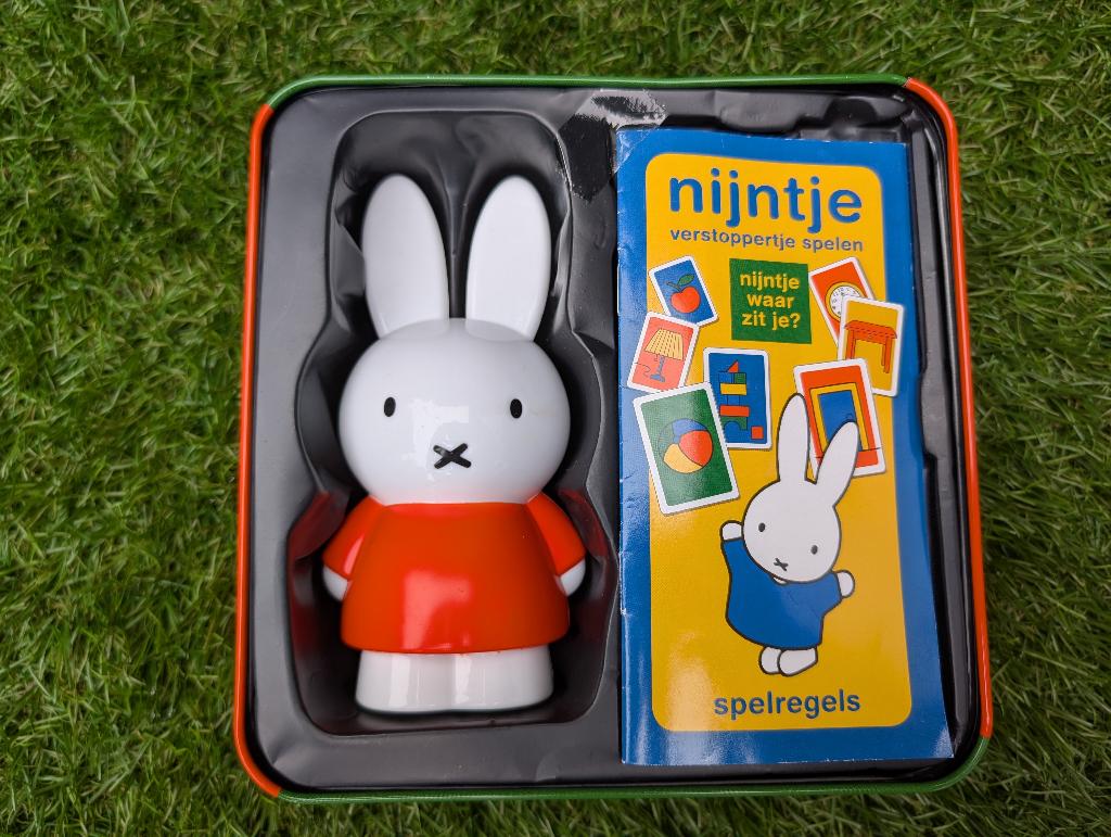 Nijntje Verstoppertje - Met sprekend nijntje in mooi blik, Ophalen, Gebruikt, Overige typen, Met geluid