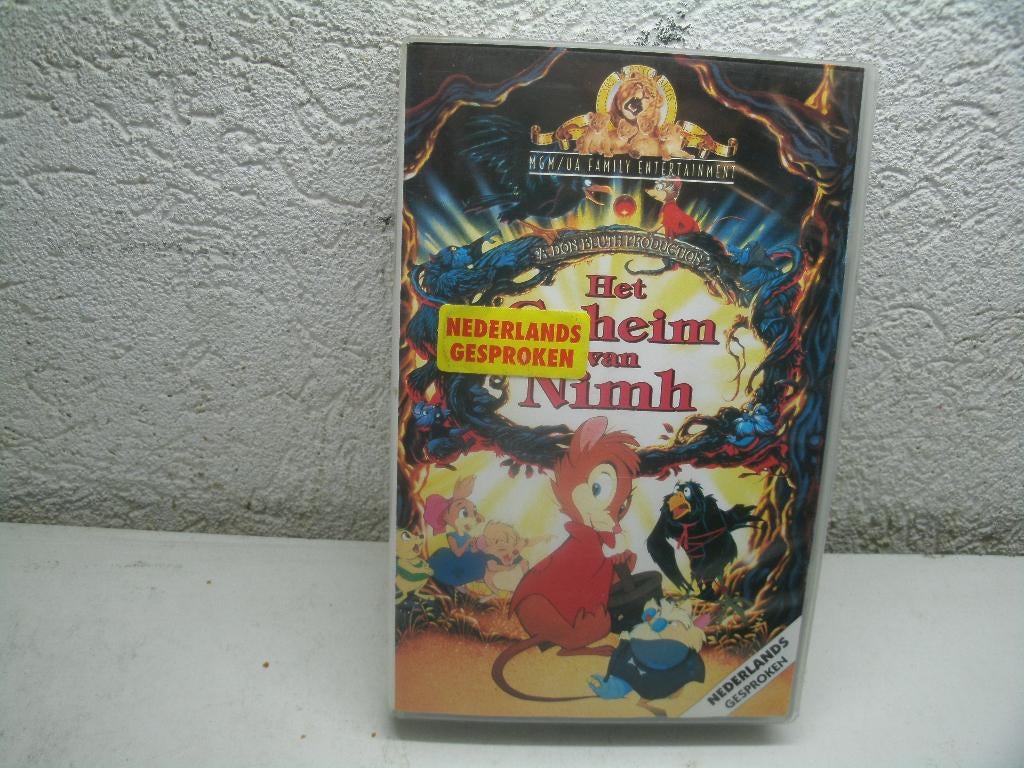 vhs 106a het geheim van nimh, Alle leeftijden, Ophalen of Verzenden, Zo goed als nieuw, Overige typen