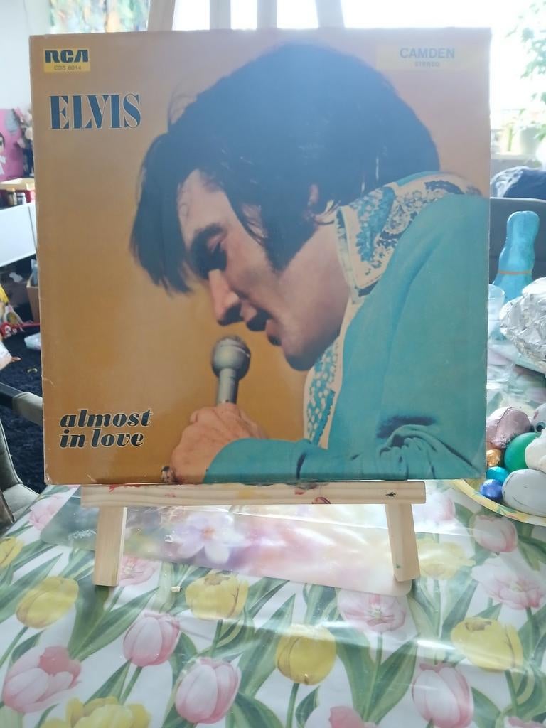 Elvis Presley - Almost in Love vinyl LP alleen hoes, Ophalen of Verzenden