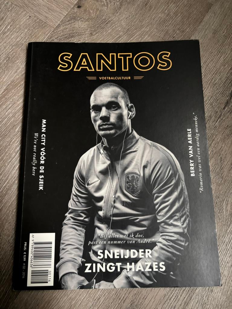 Santos Magazine NR 2, Ophalen of Verzenden, Buitenlandse clubs, Boek of Tijdschrift