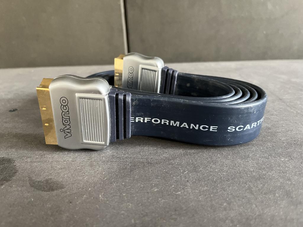 Scart kabel Vivanco, Audio, Tv en Foto, Audiokabels en Televisiekabels, Ophalen of Verzenden, Zo goed als nieuw, Minder dan 2 meter