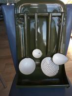 Oud emaille lepelrek, Ophalen of Verzenden