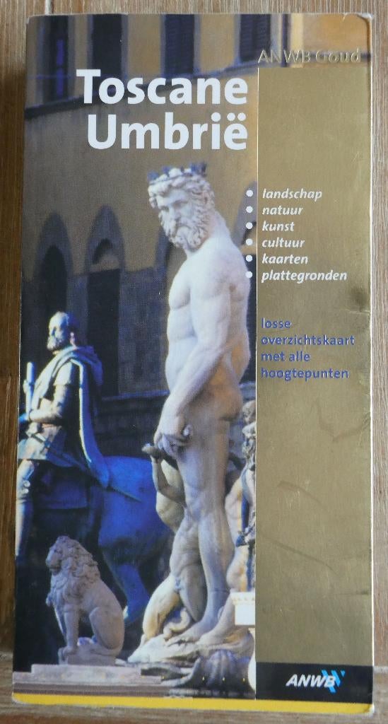 ANWB Goud Reisgids Toscane Umbrie - Italie, ANWB, Europa, Ophalen of Verzenden, Zo goed als nieuw
