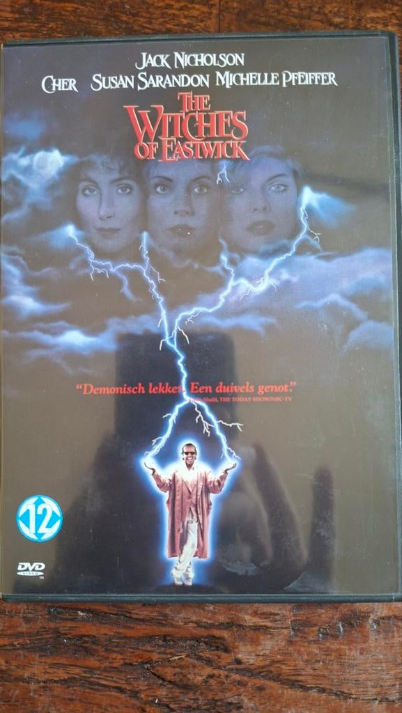 The Witches of Eastwick DVD - Komedie met topcast, Vanaf 12 jaar, Ophalen of Verzenden, Gebruikt, Overige genres