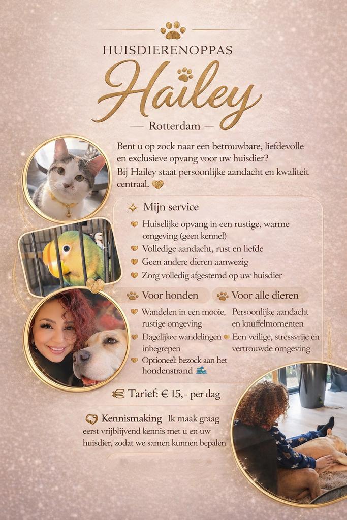 Huisdieren oppas opvang hondenoppas