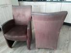 Gratis 6 eetkamerstoelen, Ophalen, Gebruikt, Bruin, Vier