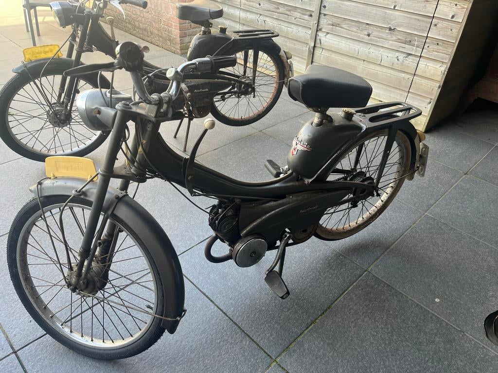 2x Kaptein Mobylette bromfiets - met kenteken, Fietsen en Brommers, Brommers | Oldtimers, Ophalen, Maximaal 45 km/u, Overige merken