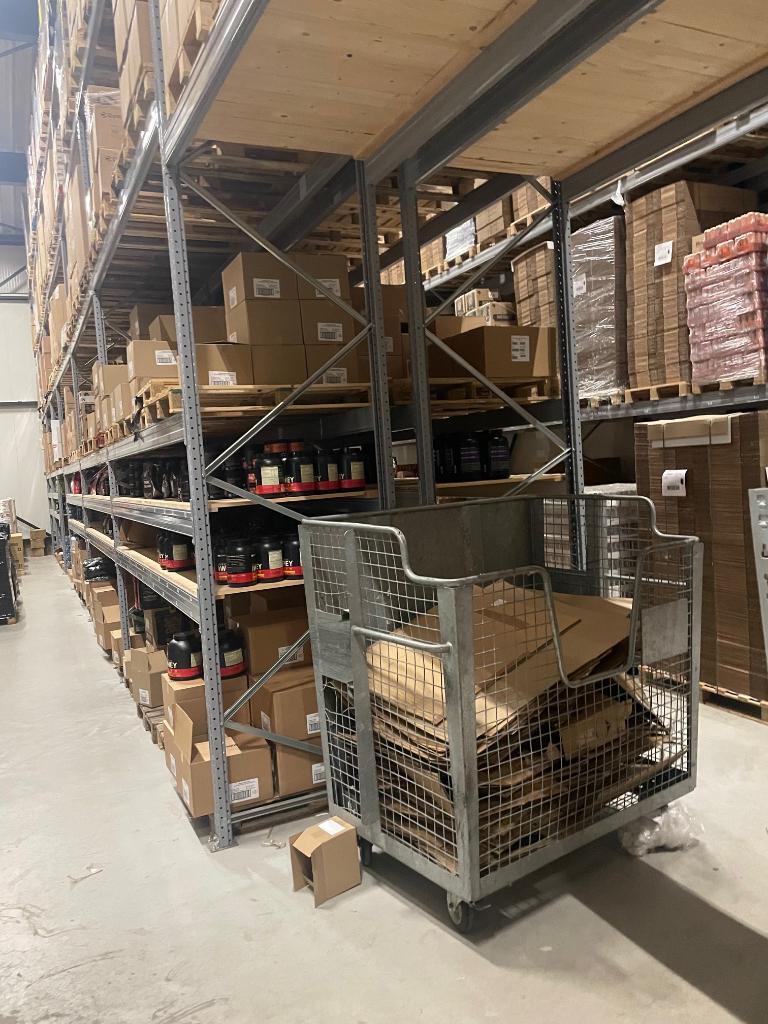 Palletstellingen, zo goed als nieuw STOW, Zakelijke goederen, Kantoor en Winkelinrichting | Magazijn, Stelling en Opslag, Ophalen