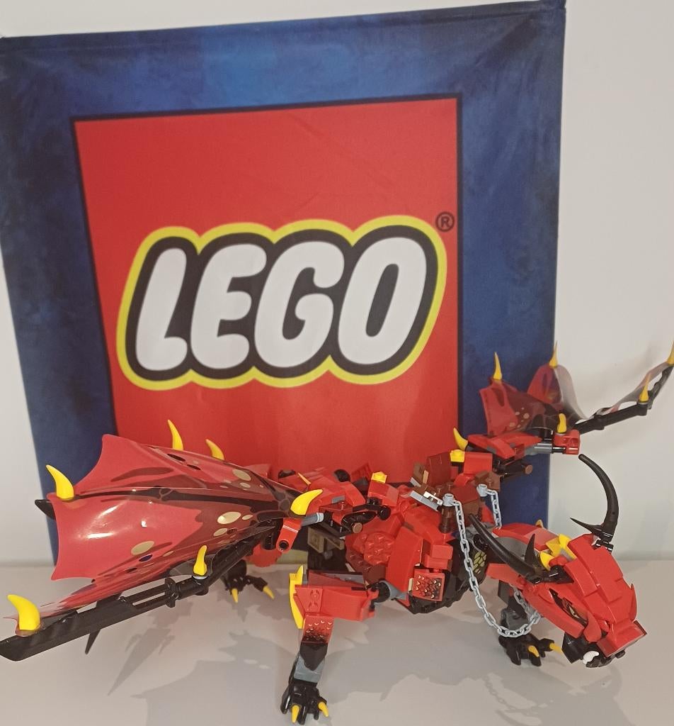 Lego 70653 NINJAGO Firstbourne Draak, Ophalen of Verzenden, Zo goed als nieuw, Complete set, Lego