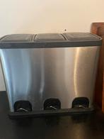 Klein model afvalcontainer met 3 emmers, Kunststof, Ophalen of Verzenden, Zo goed als nieuw, Minder dan 10 liter