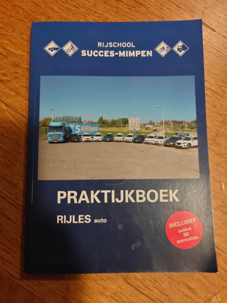 Praktijkboek rijles succes  mimpen, Ophalen of Verzenden, Zo goed als nieuw, Overige merken