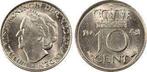 Nederland - 10 cent 1948 circulated, Verzenden, Koningin Wilhelmina, 10 cent, Losse munt