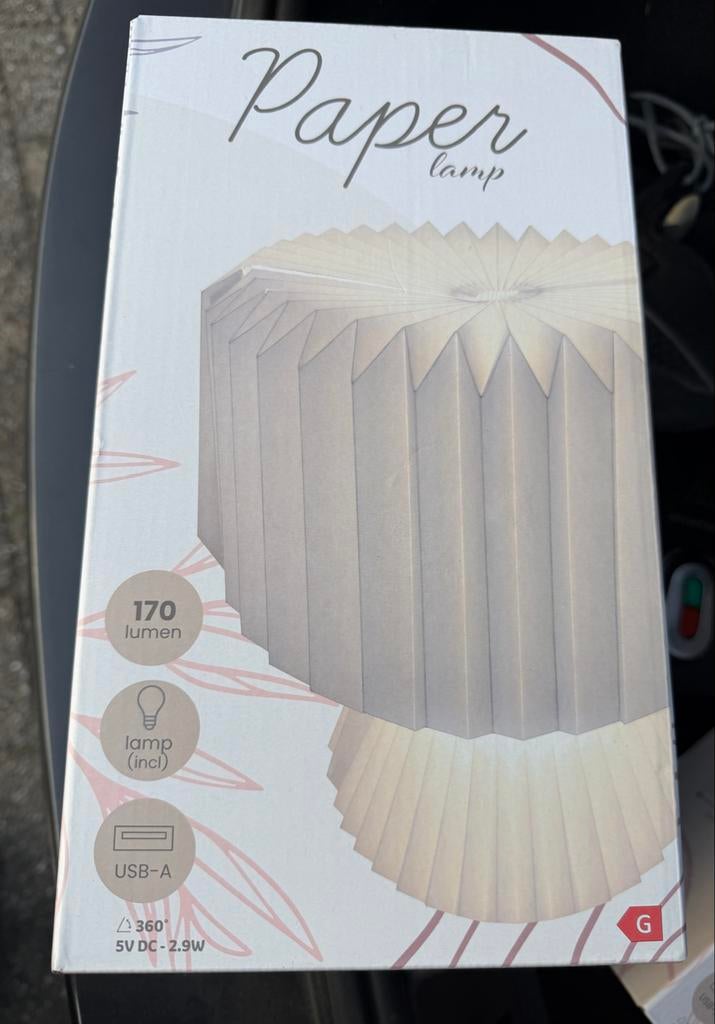 Paper lamp, Ophalen of Verzenden, Nieuw