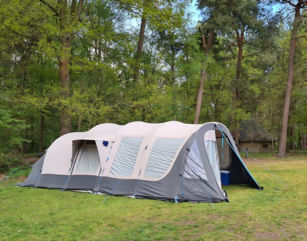 Bardani dream lodge 400 5-persoons tent, Caravans en Kamperen, Tenten, Ophalen, Gebruikt, Tot en met 5
