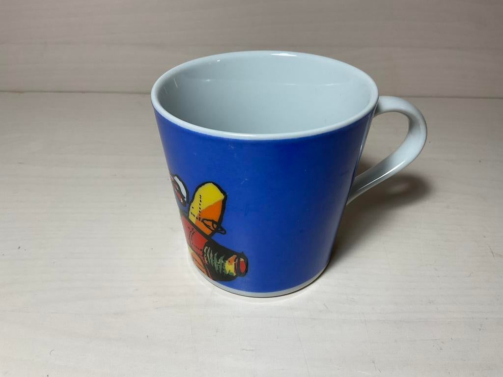 Herman Brood kop mok hoogte 8 cm, Ophalen of Verzenden, Zo goed als nieuw, Overige stijlen, Kop(pen) en/of Schotel(s)