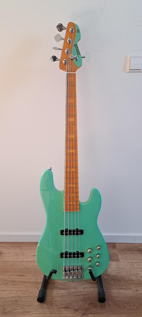 Markbass GV5 Gloxy + Markbass gigbag, Ophalen, Gebruikt, Elektrisch, 5-snarig