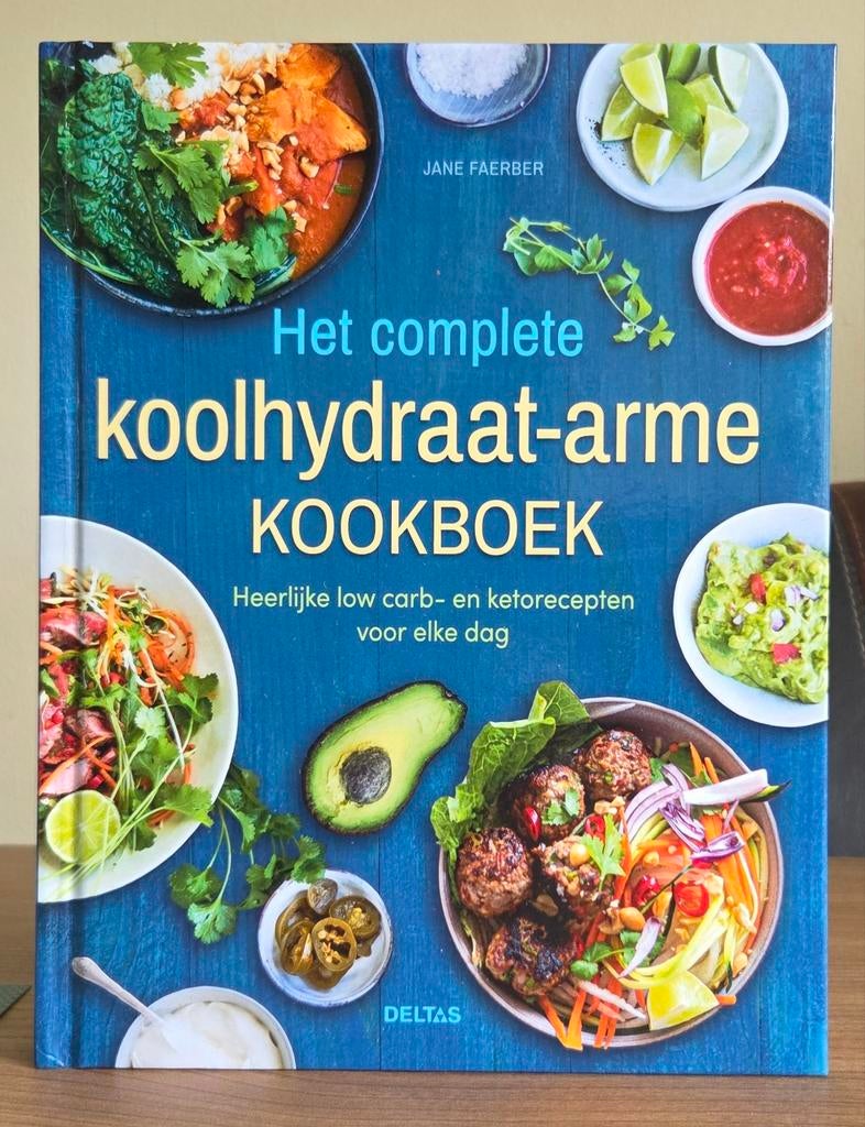 Het complete koolhydraatarme kookboek - Nieuw, Boeken, Ophalen of Verzenden, Nieuw, Gezond koken
