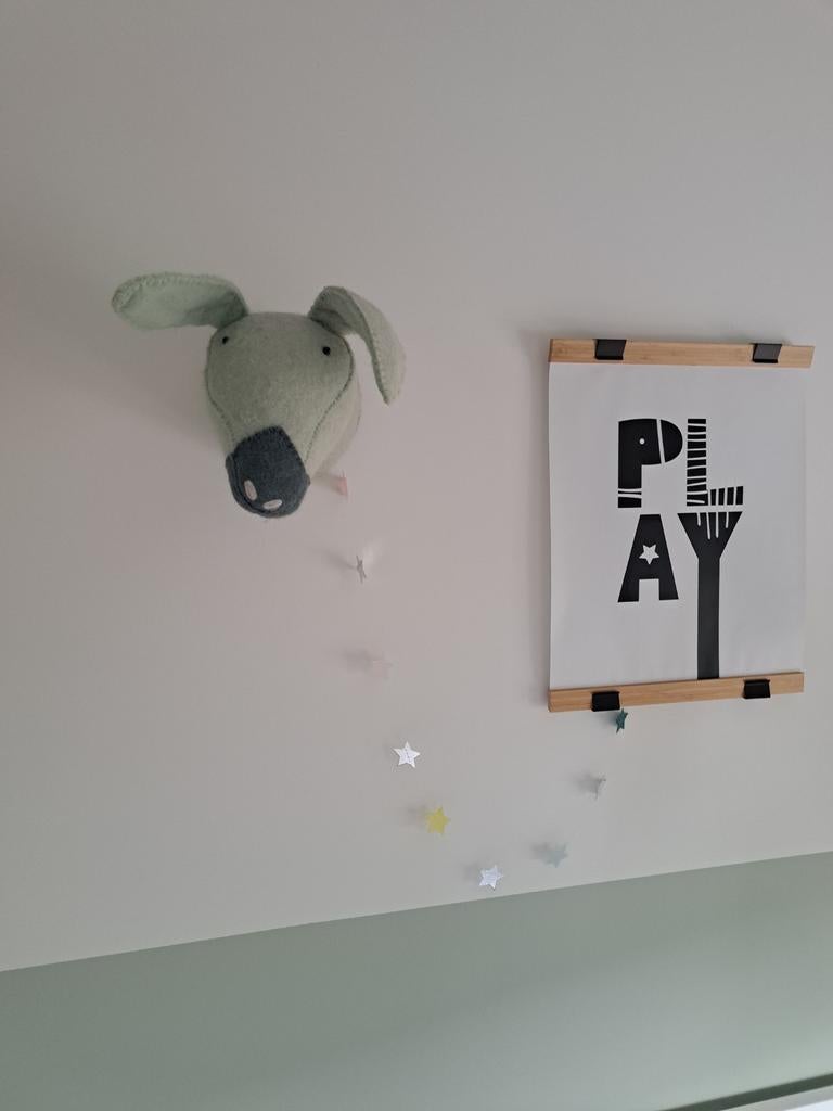 Vilten ezel wanddecoratie Kidsdepot, Ophalen of Verzenden