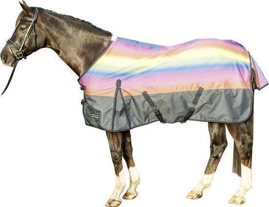 HKM Rainbow Weidedeken 95/125, Dieren en Toebehoren, Paarden en Pony's | Dekens en Dekjes, Ophalen of Verzenden, Nieuw, Deken