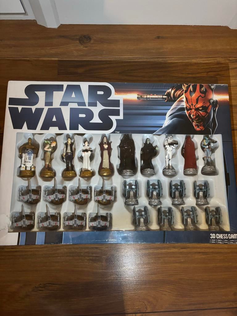 Star Wars Schaakset vintage, Verzamelen, Star Wars, Nieuw, Spel, Ophalen of Verzenden