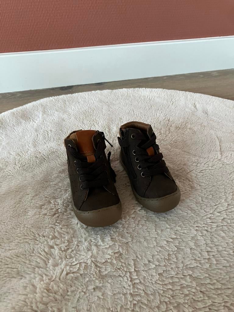 Nieuw baby schoenen bruin maat 20, Schoentjes, Jongetje of Meisje, Nieuw, Ophalen of Verzenden