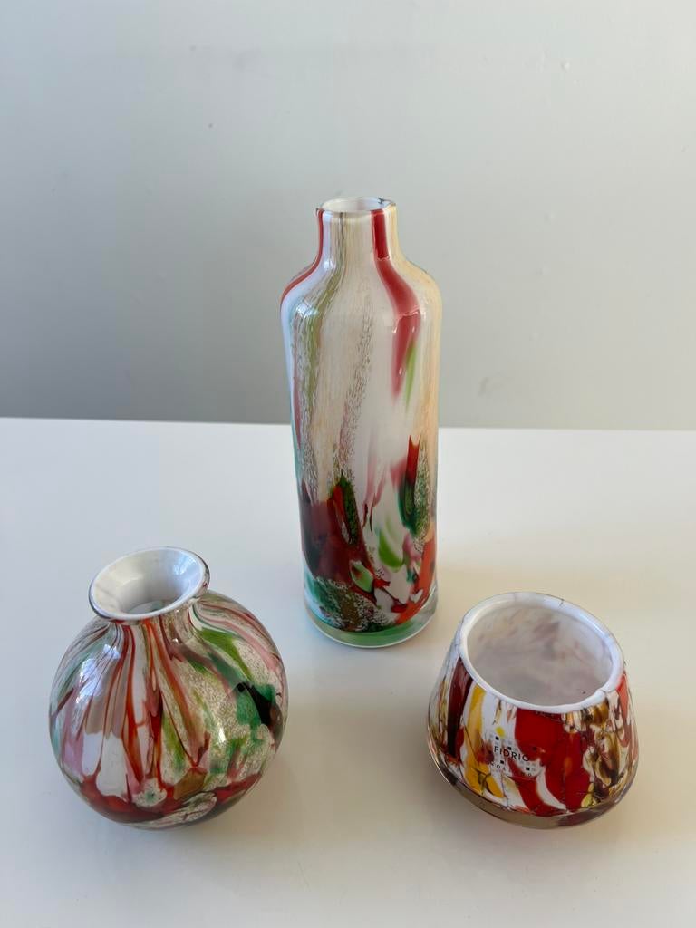 Set van 3- Fidtio Arabica vazen, Antiek en Kunst, Ophalen of Verzenden