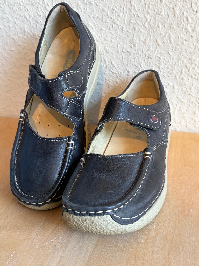 Wolky Roll Combi bandschoen blauw 37 leer, Kleding | Dames, Schoenen, Wolky, Blauw, Instappers, Ophalen of Verzenden