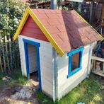 Houten speelhuisje, Ophalen, Gebruikt, Hout