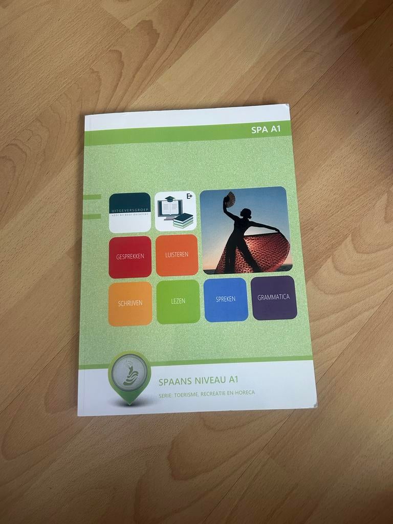 Spaans boek MBO niveau 4 A1 - Toerisme, Recreatie, Horeca, Boeken, Ophalen of Verzenden, Zo goed als nieuw, Non-fictie