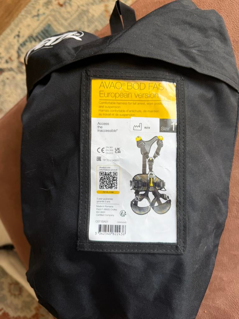 Intergraal gordel petzl, Ophalen of Verzenden, Zo goed als nieuw