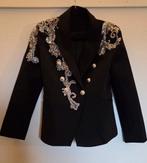 Mooie Blazer uit Parijs - Maat M, Kleding | Dames, Jasjes, Kostuums en Pakken, Maat 38/40 (M), Zwart, Ophalen of Verzenden, Jasje