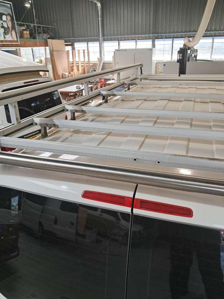 Dakdrager Volkswagen Transporter T5/T6 L2  aluminium, Auto diversen, Dakdragers, Ophalen, Zo goed als nieuw