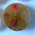 Golden healer zienersteen limoniet ema egg ovo kristal, Ophalen of Verzenden, Mineraal