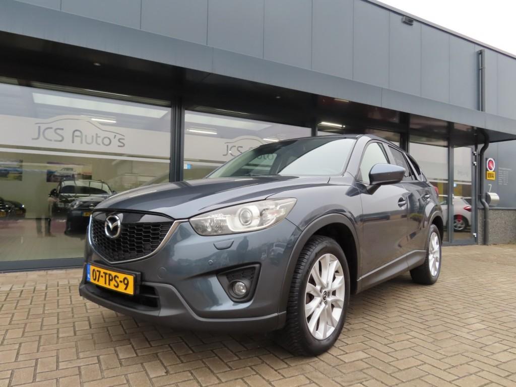 Mazda CX-5 2.0 GT-M 4WD Aut. Ecc Leder Navi Trekhaak 2012, Automaat, Euro 5, 4 cilinders, Bedrijf