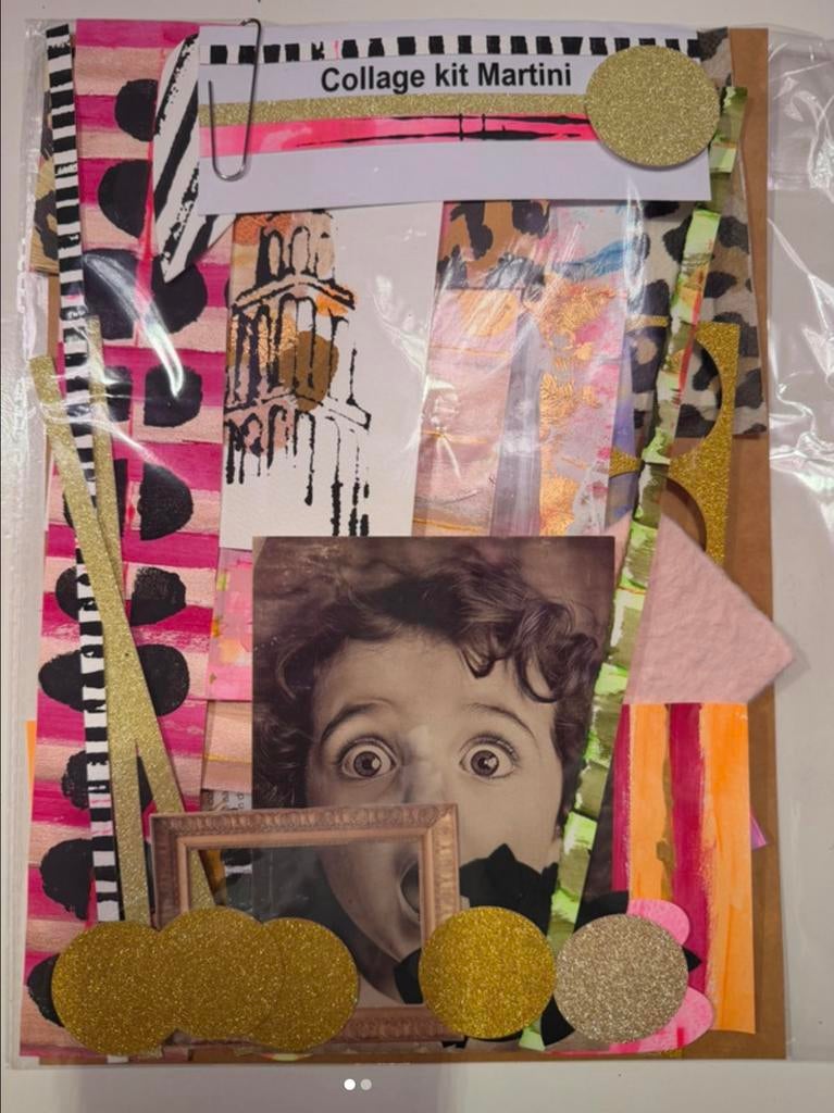 Collage kit martini m4, Hobby en Vrije tijd, Verzenden, Nieuw, Papier of Karton, Overige merken