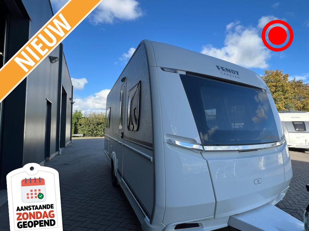 Fendt Bianco Selection 495 SG, Caravans en Kamperen, Schokbreker, Overige typen, Bedrijf, Treinzit