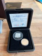 Zilveren munt en postzegel set - 2001, 1 gulden, Setje, Koningin Beatrix, Zilver