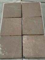 Handgemaakte Marrokaanse Zelliges tegels Gris Rose 10x10cm, Ophalen, Overige materialen, Wandtegels, Nieuw