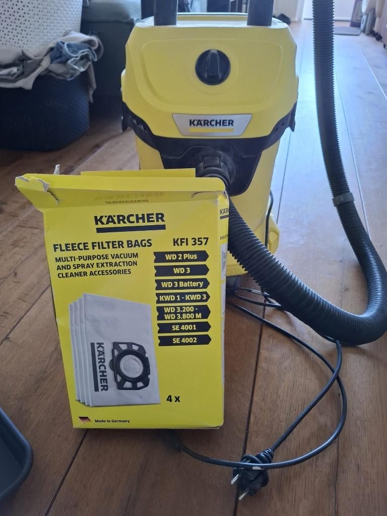 Kercher bouwstofzuiger WD3, Ophalen, Gebruikt, Overige typen