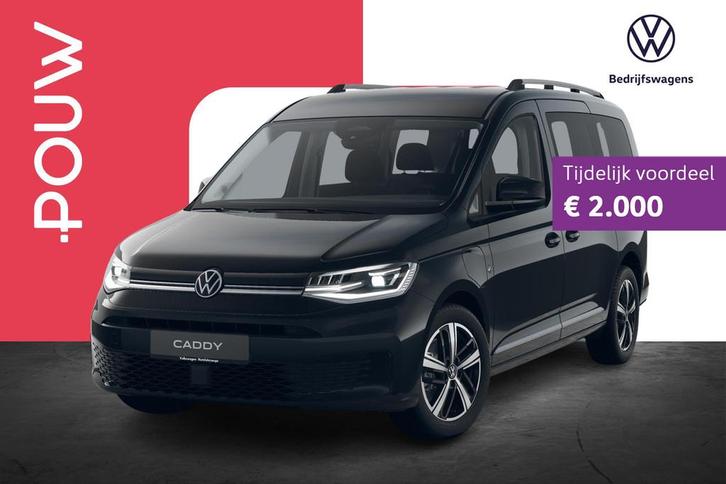 Volkswagen Caddy Kombi Maxi 1.5 TSI Hybride 150pk Style | Wi, Auto's, Volkswagen, Bedrijf, Te koop, Caddy Maxi, ABS, Achteruitrijcamera