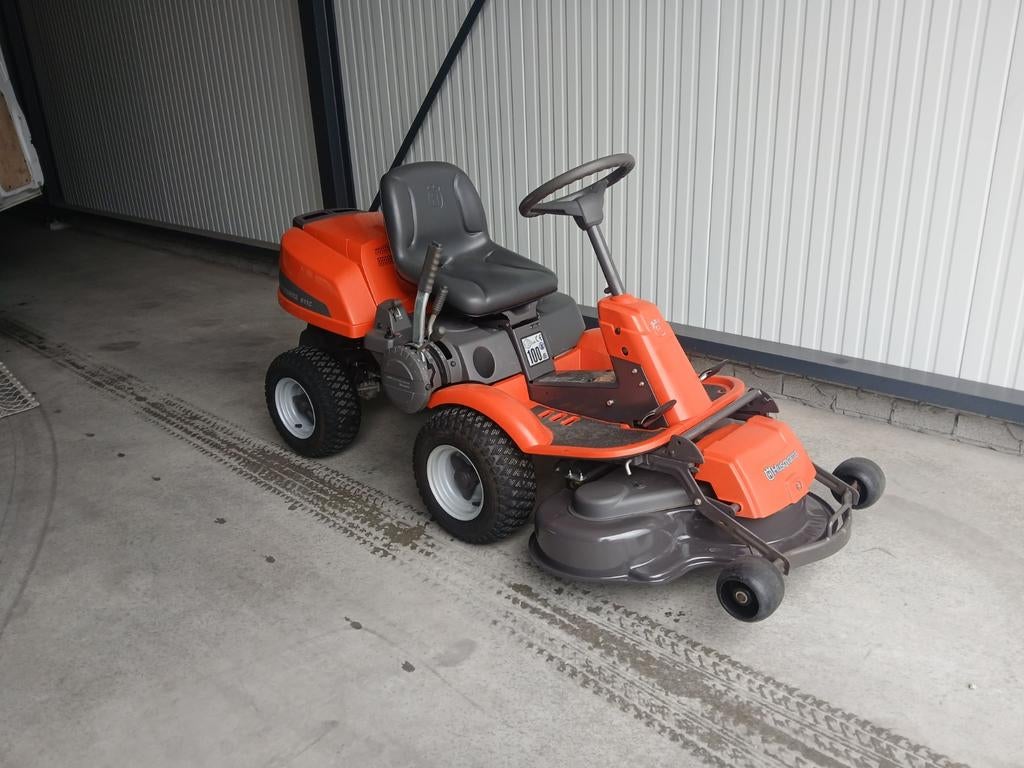 Husqvarna rider frontmaaier nieuw maaidek, Ophalen, Versnellingen, Zo goed als nieuw, Minder dan 90 cm