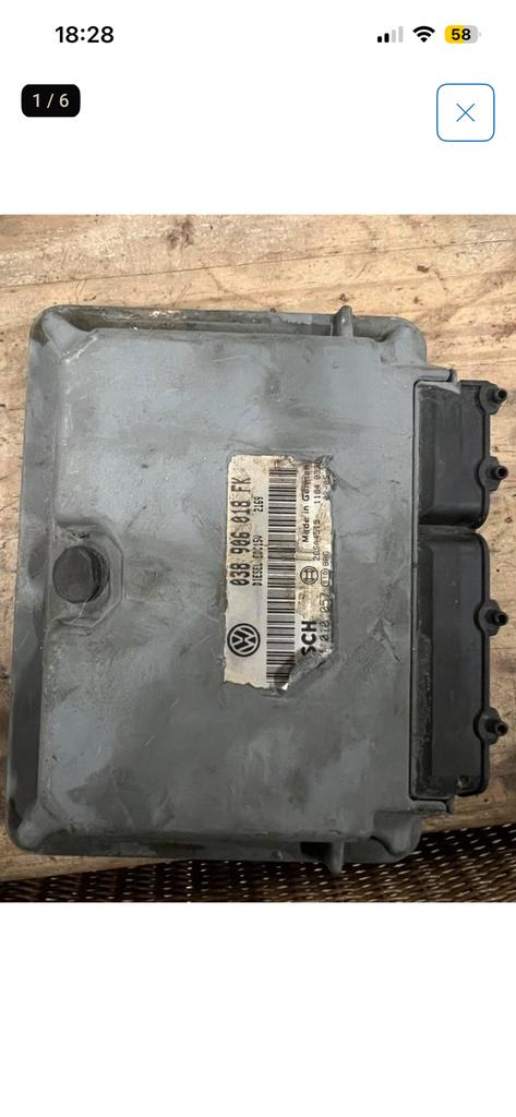 Motorcomputer ecu vw caddy 1.9 tdi ALH 2001, Auto-onderdelen, Elektronica en Kabels, Ophalen of Verzenden