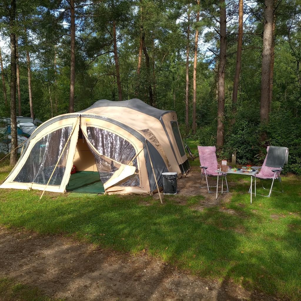 vouwwagen Cabanon Tabora 2018, Caravans en Kamperen, Ophalen, Beige, Cabanon, Tot en met 4