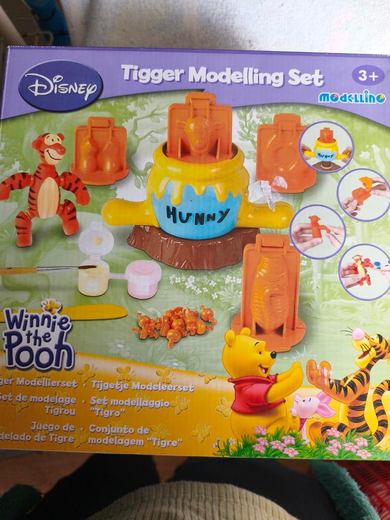 Disney tijgertje modeleer set nieuw, Ophalen of Verzenden, Nieuw