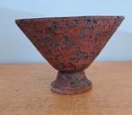 Vintage bloempot, Tuin en Terras, Bloempotten, Rond, Ophalen of Verzenden, Aardewerk, Minder dan 40 cm