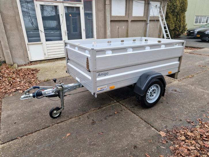 Hapert Amigo bagagewagen 1350kg met kenteken, Auto diversen, Aanhangers en Bagagewagens, Ophalen of Verzenden