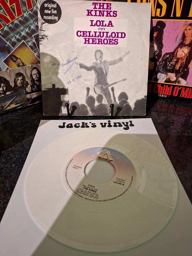 The Kinks - Lola / Celluloid Heroes (Live) - 1980, Cd's en Dvd's, Ophalen of Verzenden, Gebruikt, Overige formaten, Poprock